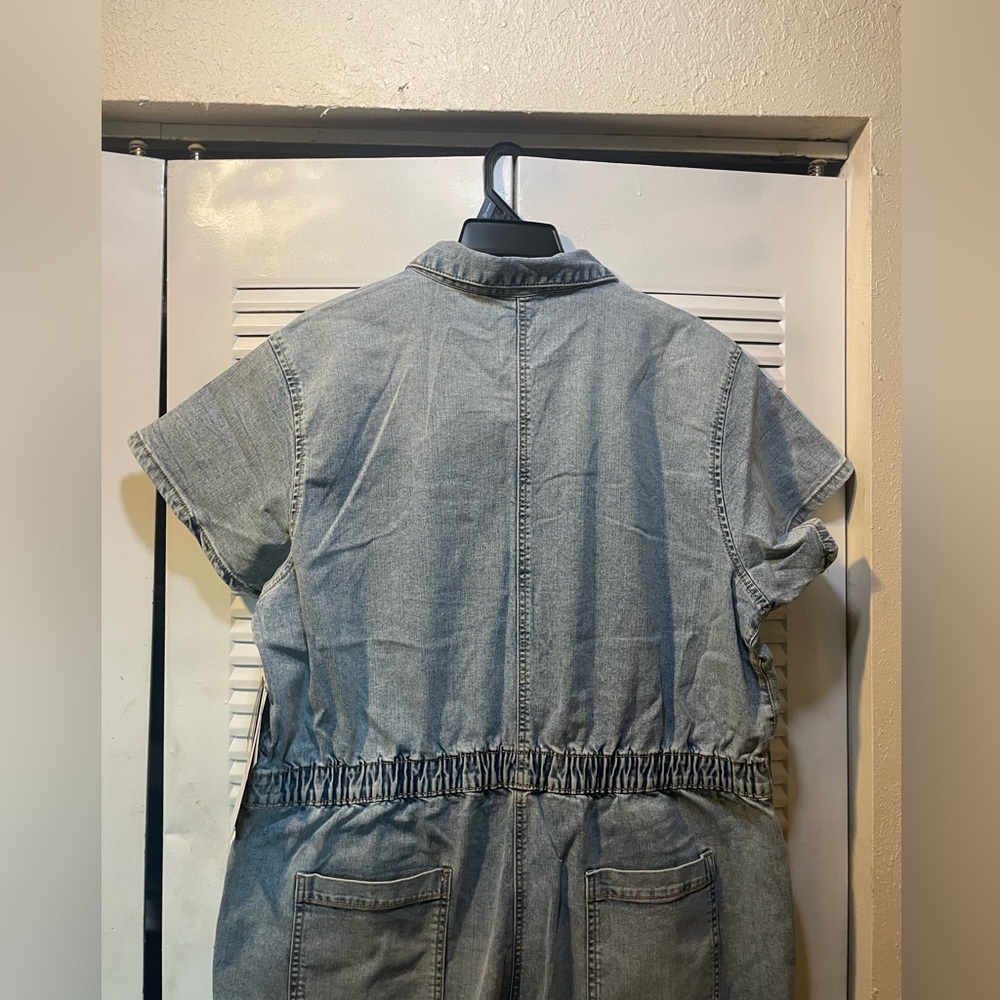 Celebrity Pink Denim Porkchop Boilersuit - image 7